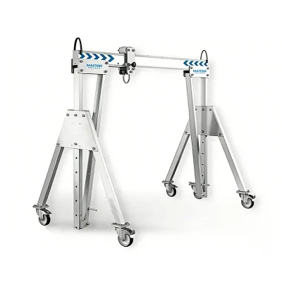 Portable 1 Ton Gantry Crane For Mobile Use And Customization