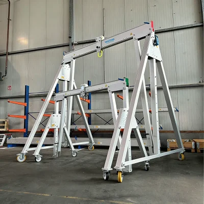 Portable 1 Ton Gantry Crane For Mobile Use And Customization